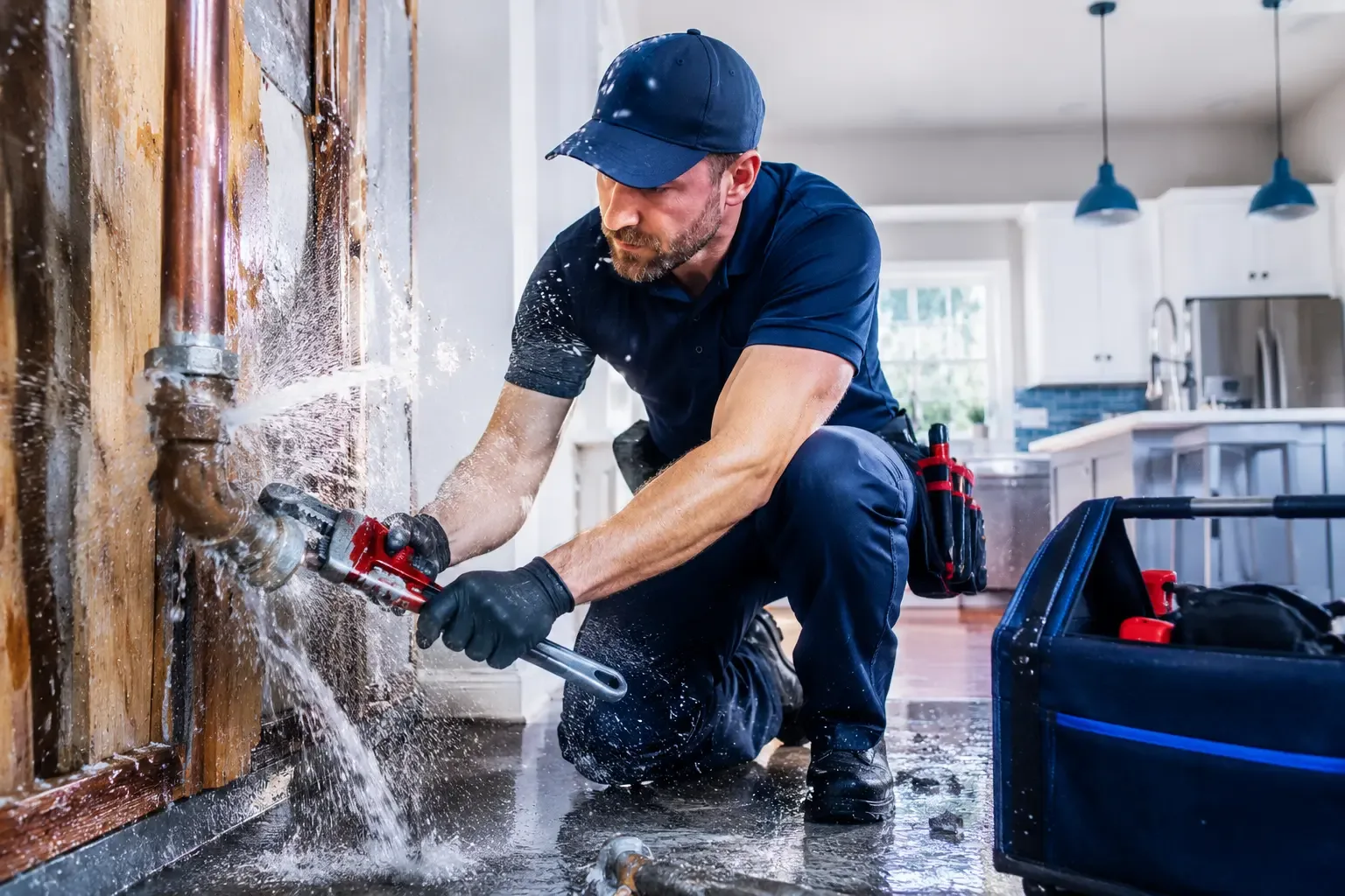 Local emergency pipe repair professionals in Slippery Rock, PA